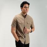 Denzel Workshirt Kemeja Kerja Lengan Pendek