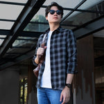 CUTOFF Kemeja Flannel Lengan Panjang Pria Collection 2