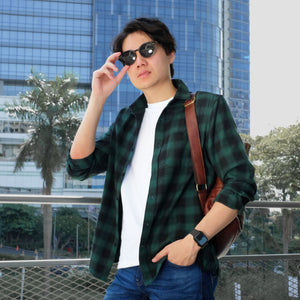 CUTOFF Kemeja Flannel Lengan Panjang Pria Collection 2