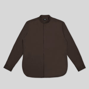 CUTOFF Ashraf Kemeja Koko Cotton Formal Kurta Basic Polos Pria Lengan Panjang