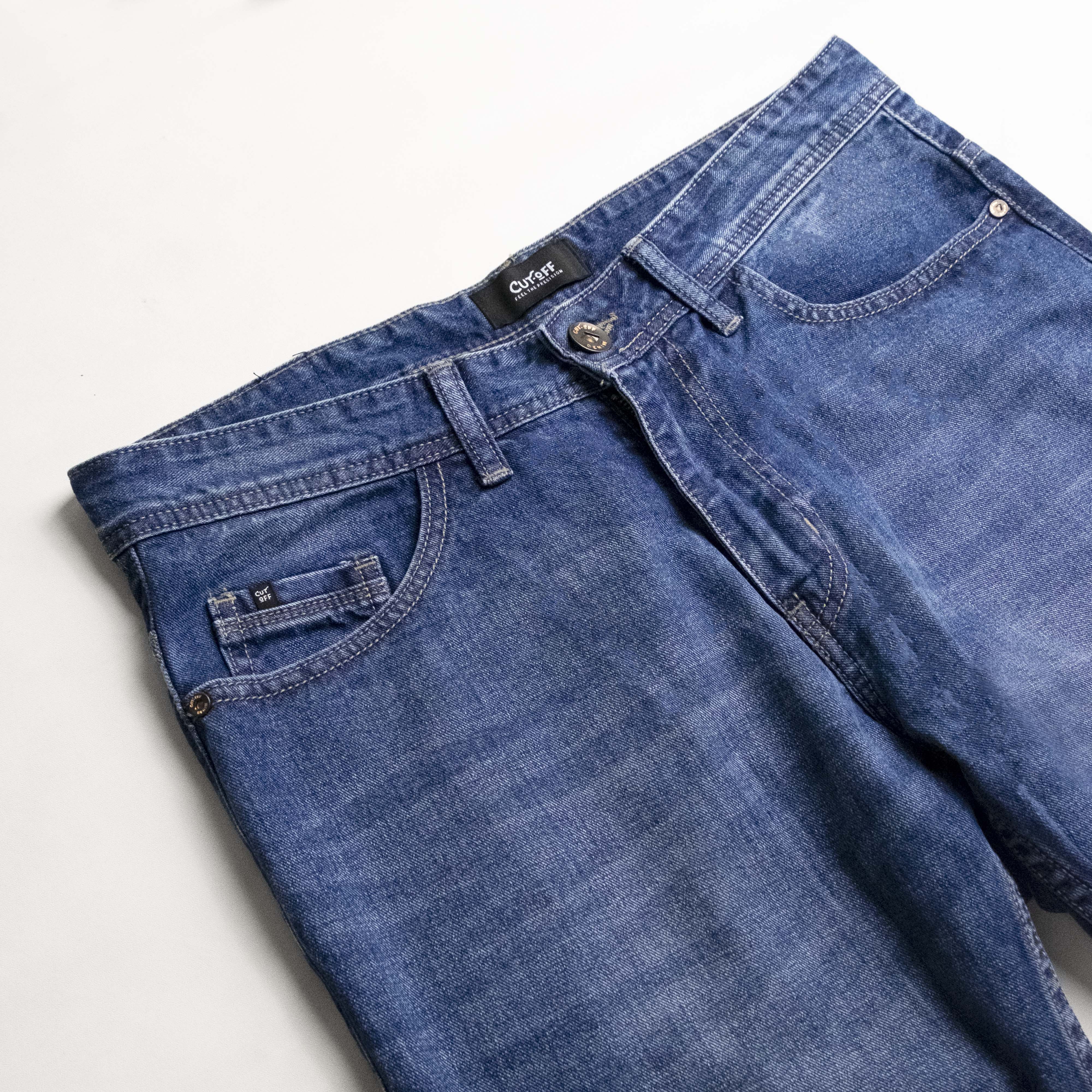 Prime Celana Jeans Denim Pria Regular Fit Long Pants