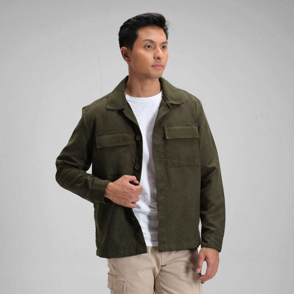 CUTOFF Xavier Jaket Outer Suede Premium Pria